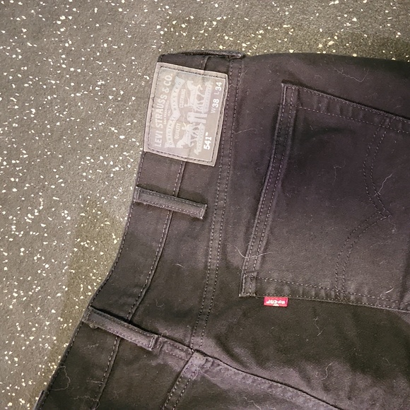 Levi Strauss 541 Black jeans 38x34 - Picture 2 of 3